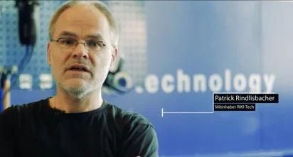 Patrick Rindlisbacher, Mitinhaber RIKI-Tech