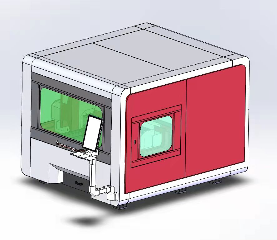 StrongMini Faserlaser-Metallschneidanlage
